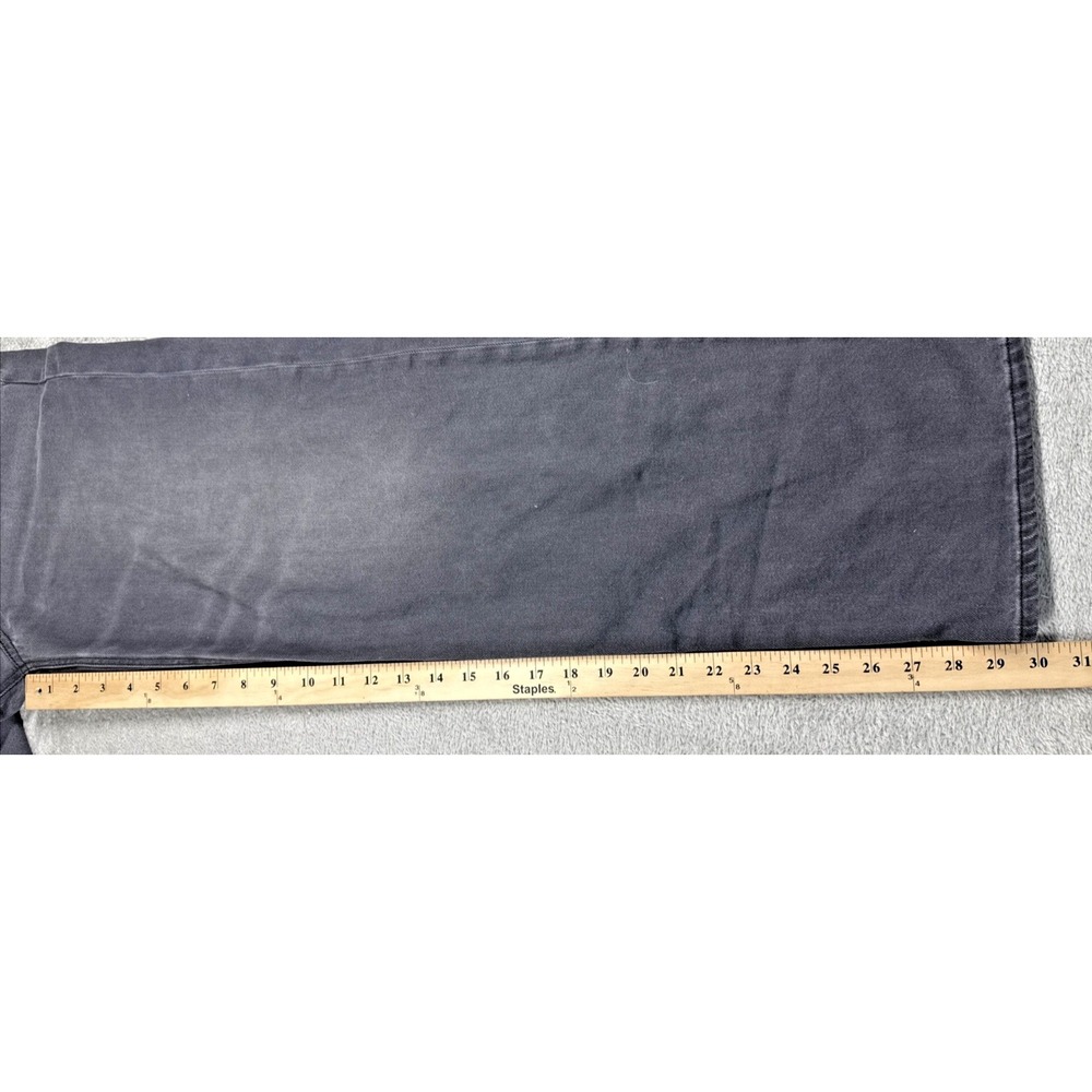 American Eagle Women's Wide-Leg Low-Rise Skater Jean Charcoal Wash Size 2 - Picture 6 of 13